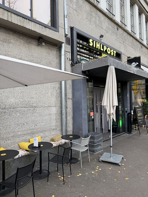 front  at Hiltl - Sihlpost in Zurich