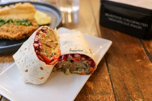 chori-burrito at La Alpargata in Madrid