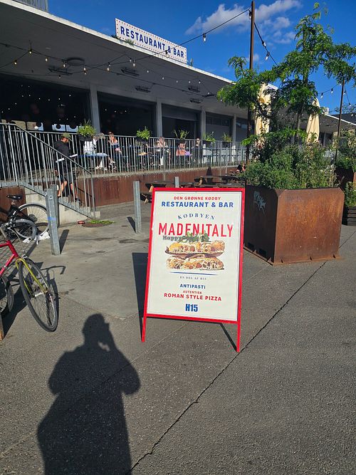 New entrance at MADENITALY in Copenhagen