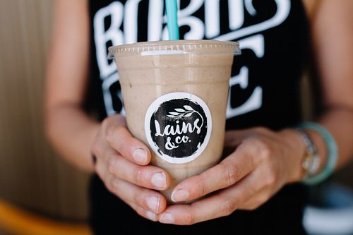Lains & Co. smoothies  are full of flavor and energised with plant-based proteins to perfectly compliment your workout at Bodhi & Ride.  All of their products are plant-based, dairy-free, and most are gluten-free.  at Lains & Co. in Port Melbourne