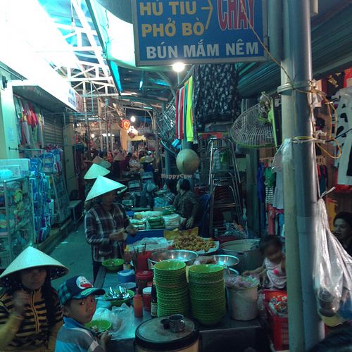 Side View of the Food Stall at Chay Stall in Mui Ne