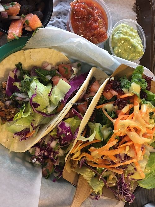 Friday special, vegan tacos at Eatery 17 in Wilmington