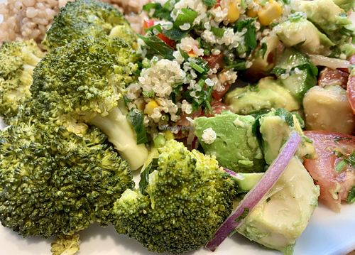 Mixed salad at Beehive in West London