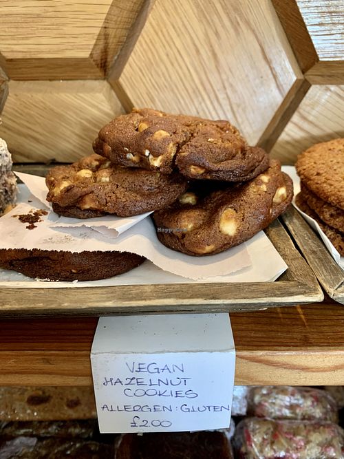 Vegan cookies at Beehive in West London