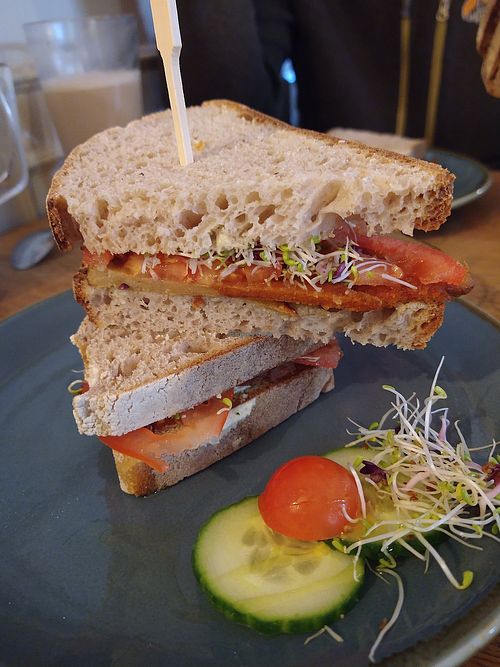 Classic BLT at Excalibur Cafe in Glastonbury