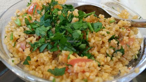 Fresh, homemade, delicious Couscous ... LOVED IT! at Couscous in Berlin