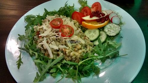 Risotto (vegan) at The Leaf in The Hague