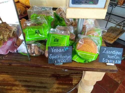 4 euros at Het Zaanse Bakkertje / Dutch Vegan Bakery in Zaandijk