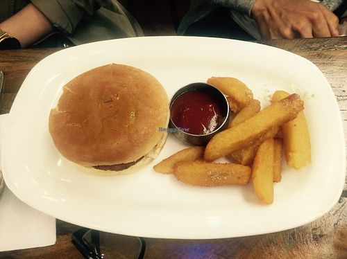 Vege burger  at Bikanervala in Auckland