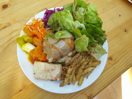 best food from the vegan surf camp at Vegan Surf Camp in Moliets