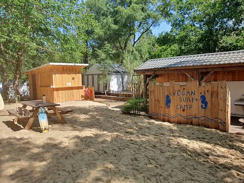  at Vegan Surf Camp in Moliets