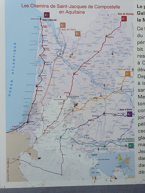 Bicycle routes 😊 at Vegan Surf Camp in Moliets