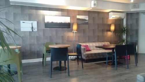 inside decos and seatings at Taikuri in Jyvaskyla