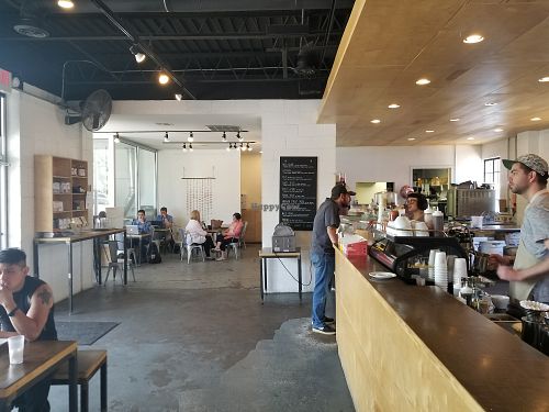 inside at Elemental Coffee in Oklahoma City