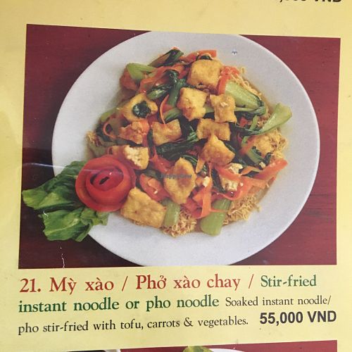stir fry at Noodle & Roll in Hanoi