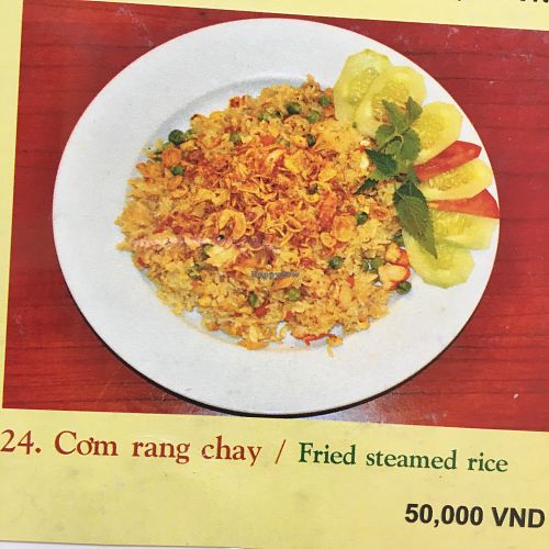 fried rice at Noodle & Roll in Hanoi