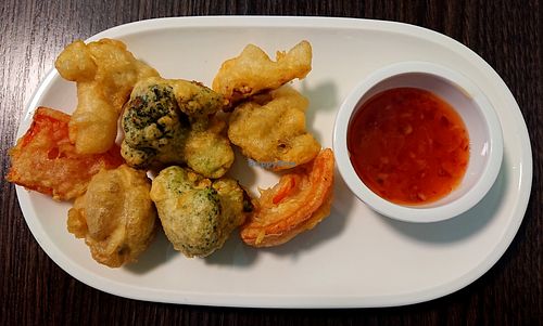 Deep fried vegetables at Ayutthaya Thai Imbiss in Dusseldorf