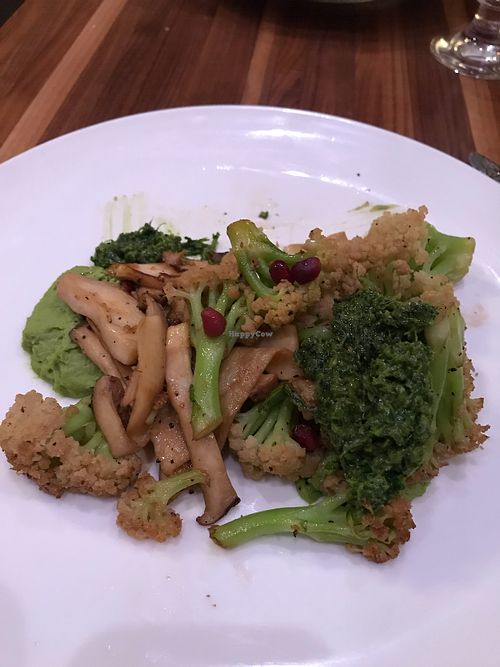 Trumpet Mushroom Entree at Terra Bistro in Vail