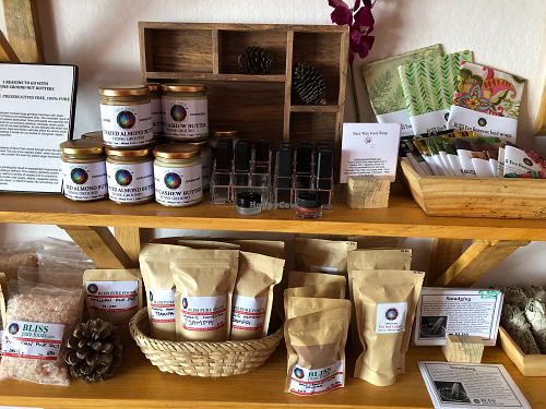 Bliss products  at Bliss Pure Foods in Kathmandu