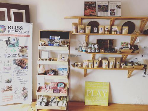 BLiss products at Bliss Pure Foods in Kathmandu