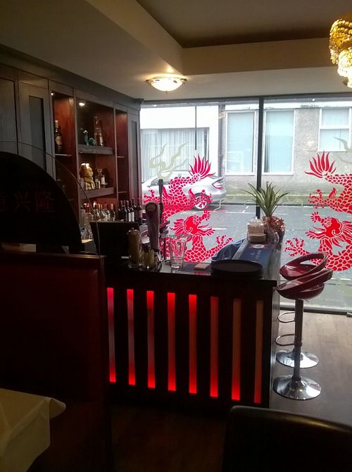 Counter at Red Dragon Chinese Fusion in South Shields