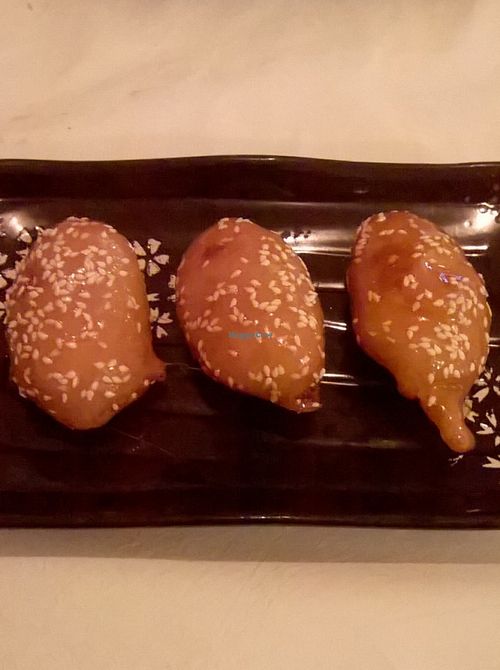 Banana toffee fritter at Red Dragon Chinese Fusion in South Shields