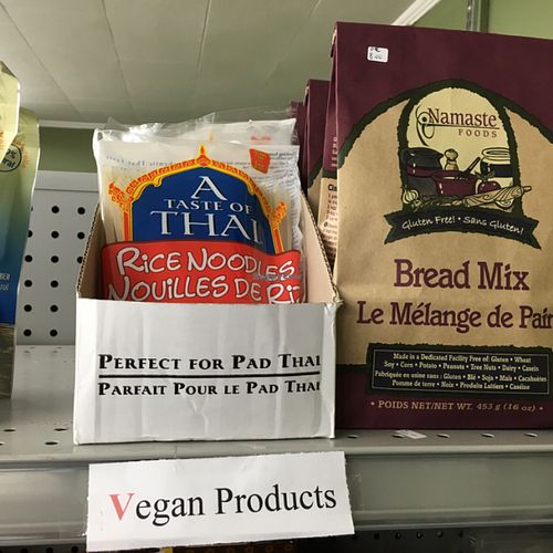 Vegan  at DTC Natural Store in Barrington