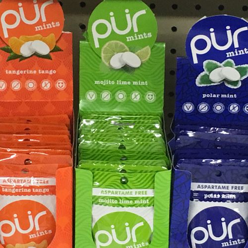 Vegan mints  at DTC Natural Store in Barrington