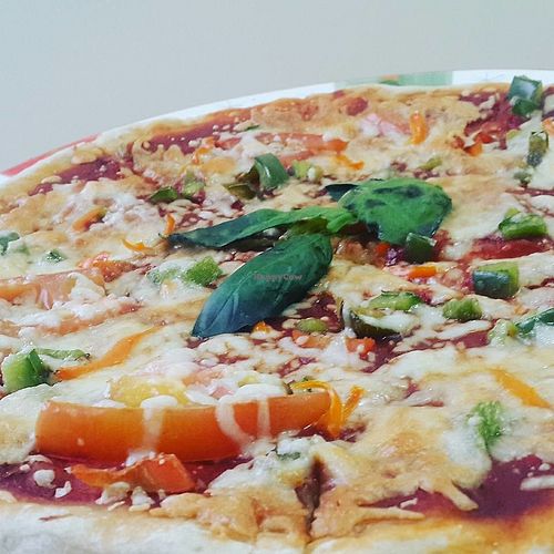 Pizza Marguerita  at Veggies Pizza in Alajuela