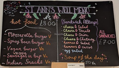  at St Ann's Well Cafe in Malvern