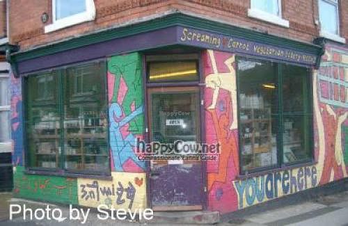  at Screaming Carrot Vegetarian Bakery in Nottingham