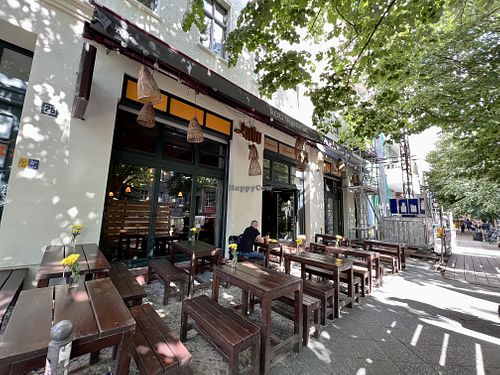 store front  at Rou Vegetarian in Berlin