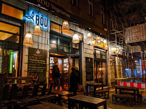 Outside of Rou Vegetarian at Rou Vegetarian in Berlin
