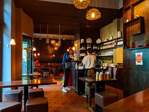 Inside of Rou Vegetarian at Rou Vegetarian in Berlin