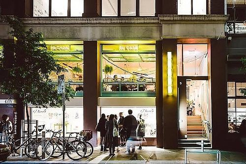 outside at Fonda in Melbourne