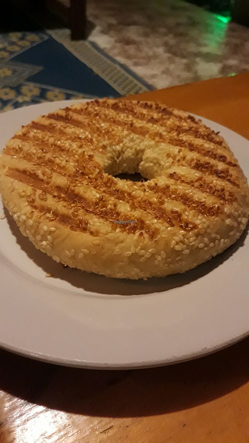 Bagel at Taboon in Koh Phangan