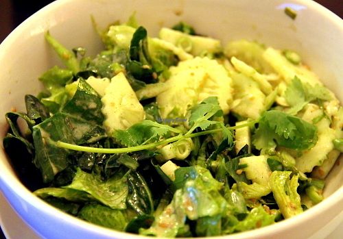 Green salad. So good sesame dressing.  at Taboon in Koh Phangan