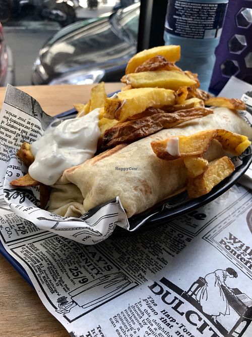 Kebab at Vegan Hero in Paris