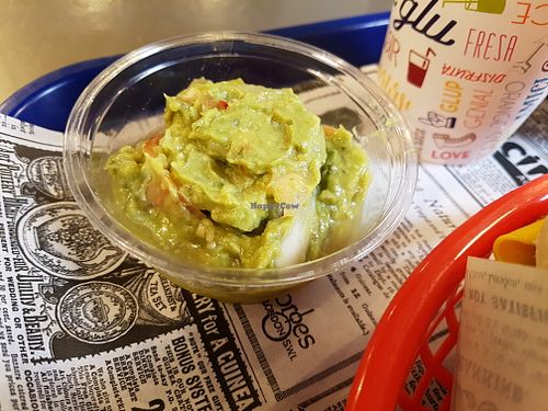 Guacamole at Vegan Hero in Paris