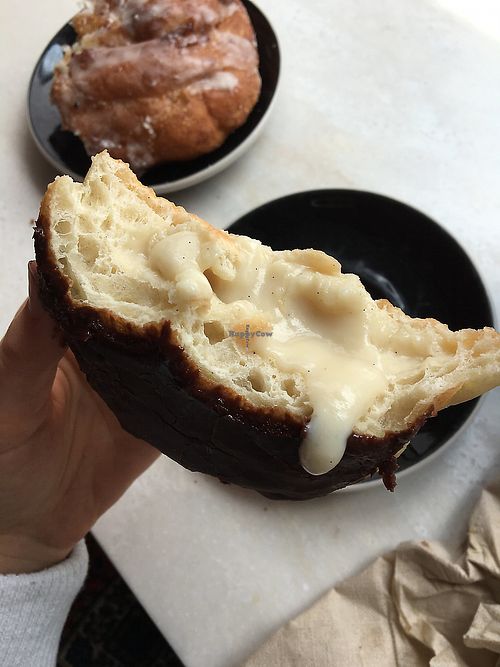 Boston Creme  at Dottie's Donuts - Springfield Ave in Philadelphia