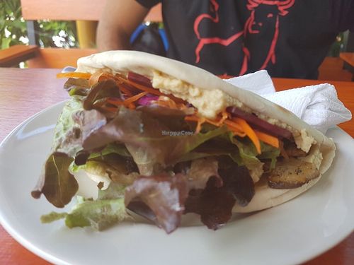 Hummus wrap  at Greze Natural and Healthy in Phuket