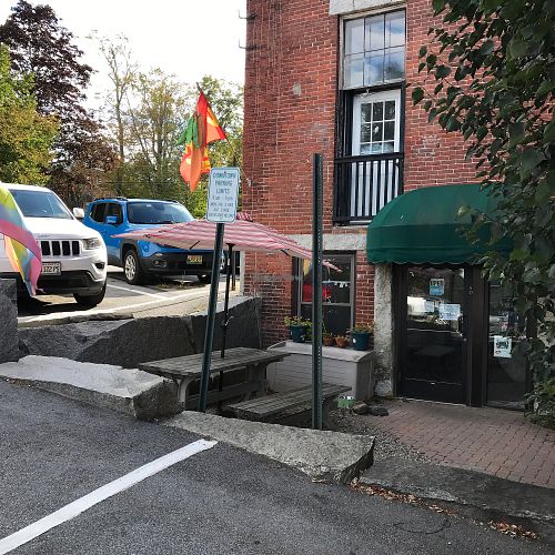 Entrance at Suecakes in Belfast