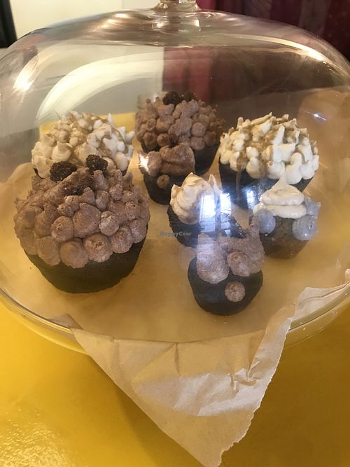 Cupcake selection  at Suecakes in Belfast