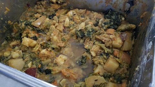 vegetable subjae at Mr. Wisdom in Los Angeles