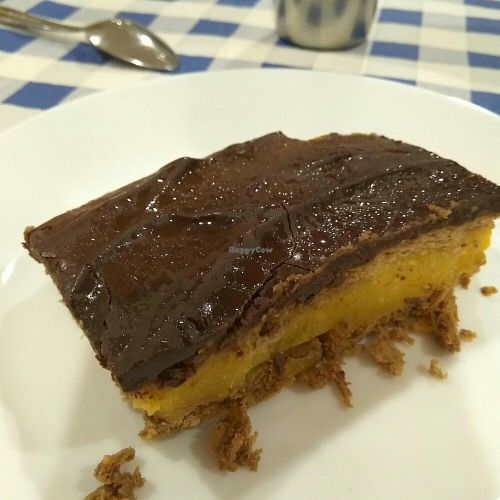 Tarta de naranja y chocolate at Krsna Cuisine in San Vicente Del Raspeig