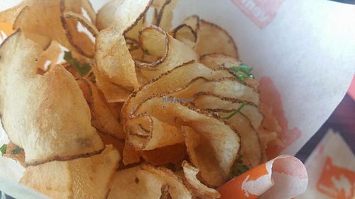 House cut truffle chips at Venti's Cafe and Taphouse in Salem