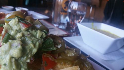 Vegan nachos at Venti's Cafe and Taphouse in Salem