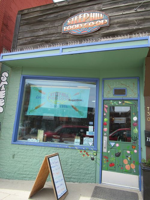 exterior at Steep Hill Food Co-op in Saskatoon