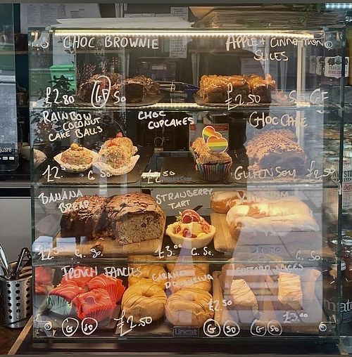 Bonobo’s desserts at Bonobo Cafe in Aberdeen