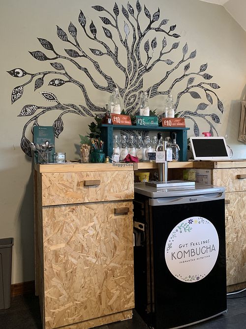 Kombucha at Bonobo Cafe in Aberdeen